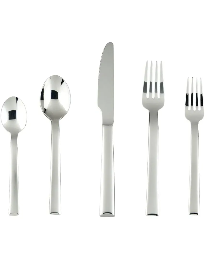 Still 20-Piece Flatware Set - Silver, Stainless Steel