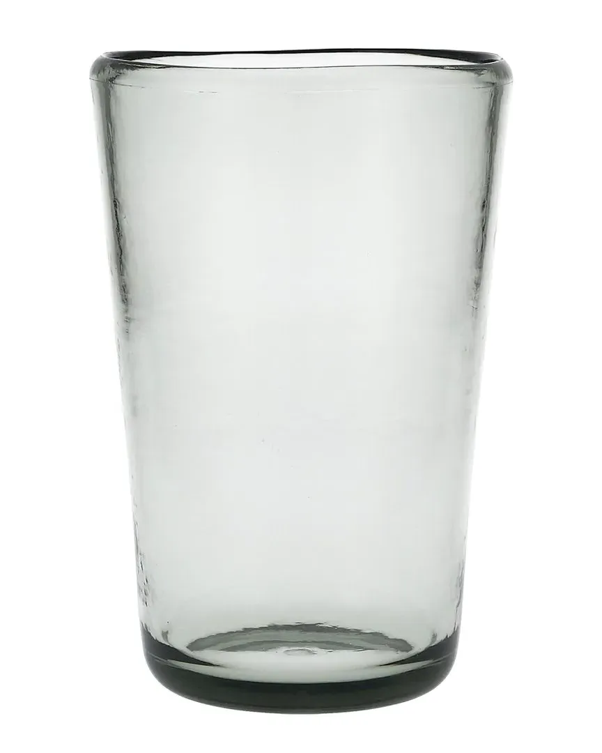 Veranda Set of 6 HiBall Glasses - Green, Copolyester