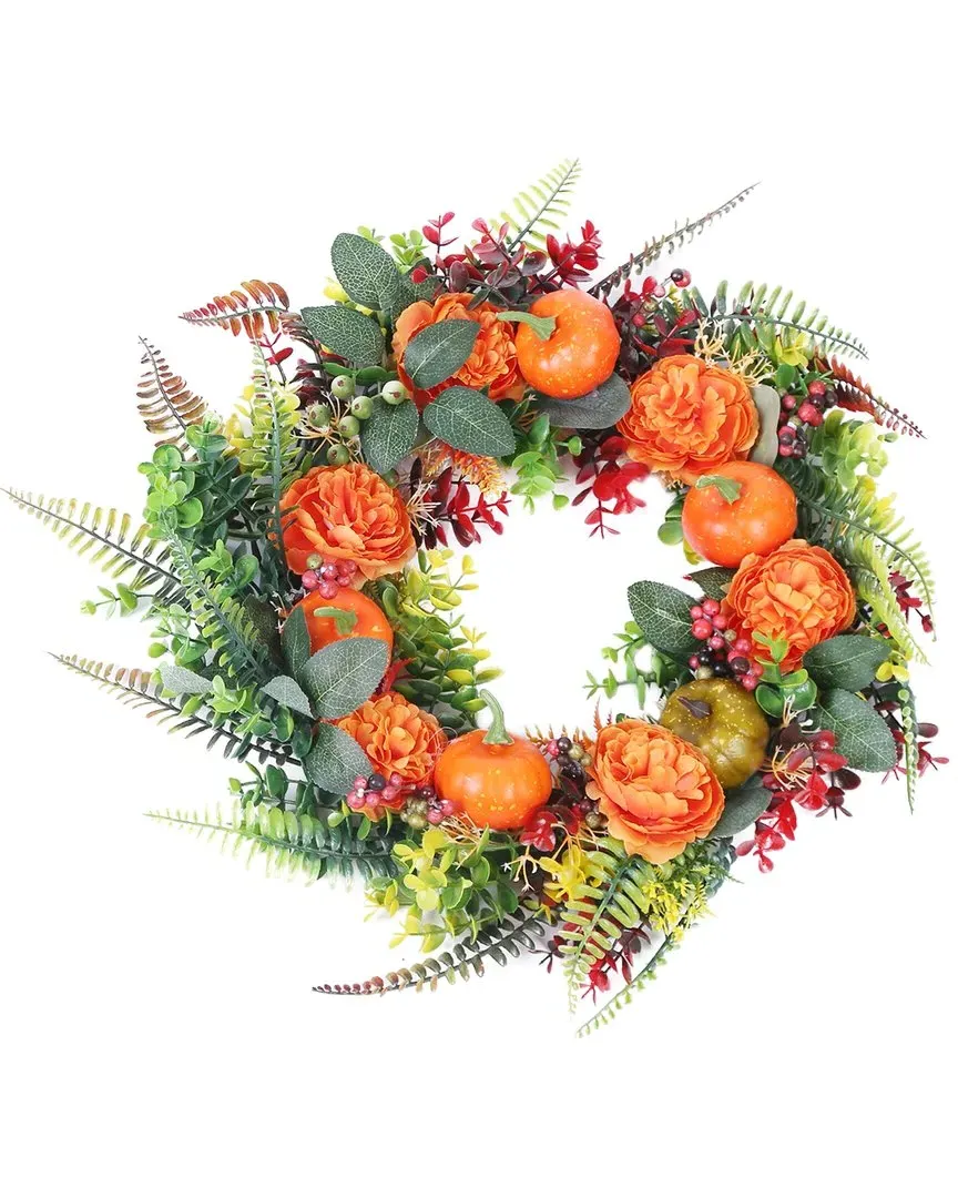 17.71in Autumn Wreath - Multicolor image
