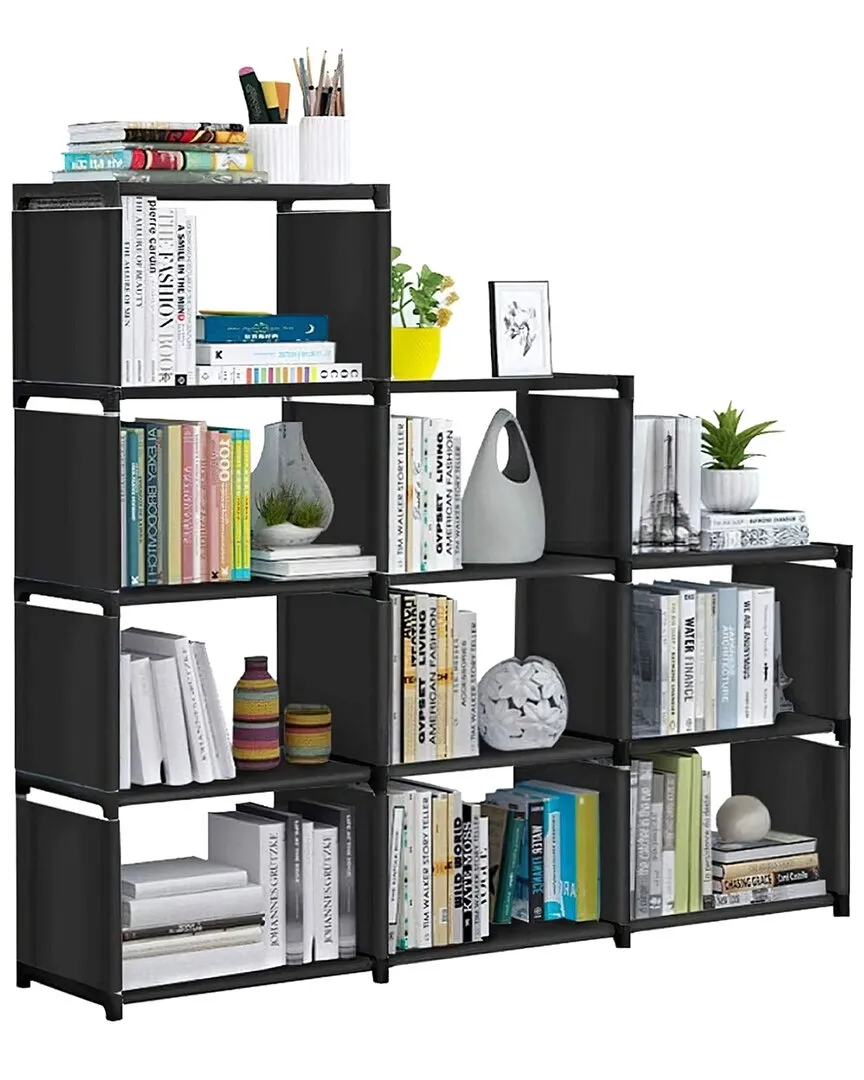 9-Cube Storage Organizer - Black image