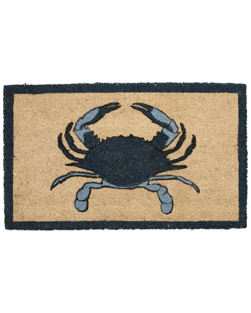 Coir Blue Crab Welcome Mat - Multicolor image