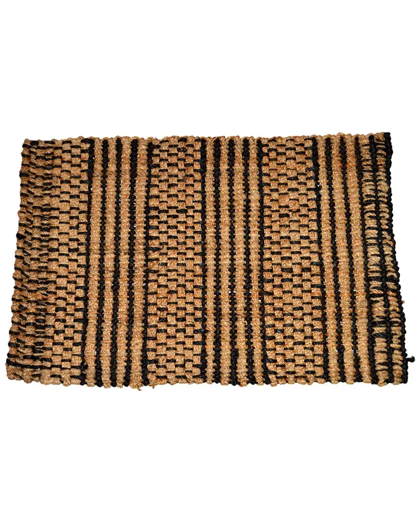 Jute Panama Tucked Ends Rug - Natural, Jute