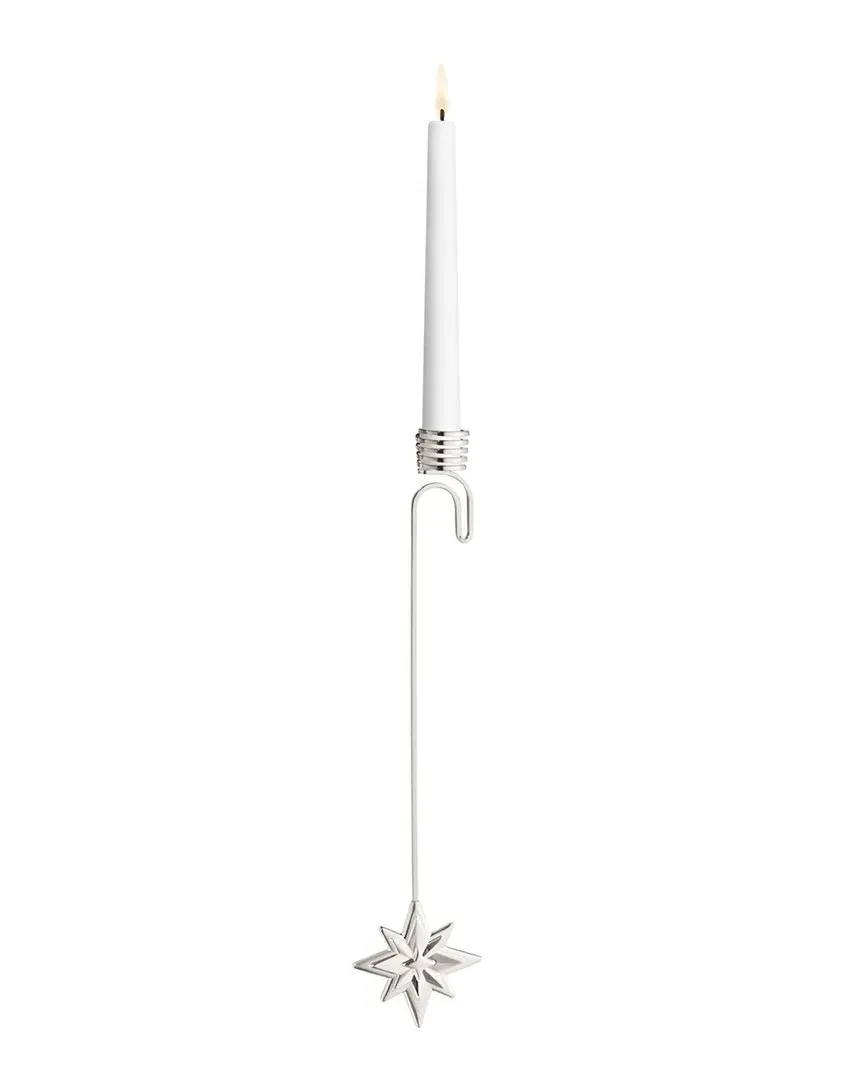 Georg Jensen Star Candleholder - Silver, Palladium-Plated image