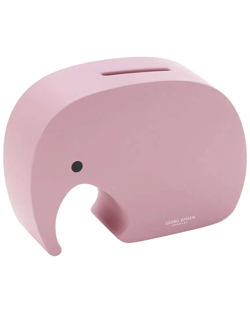 Hand Polished Miniphant Decorative Storage - Pink, Stainless Steel