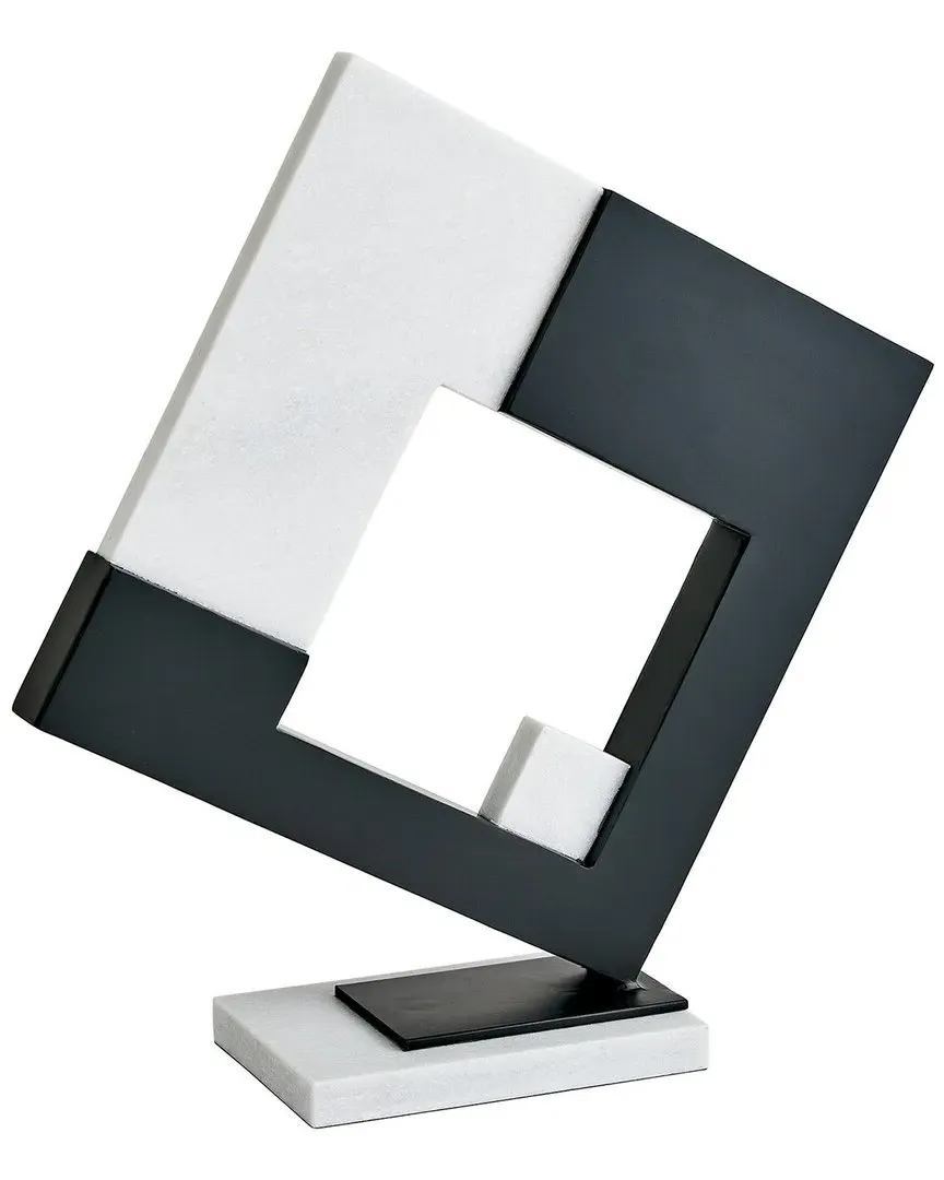 Abstract Sculpture - Black, Marble image