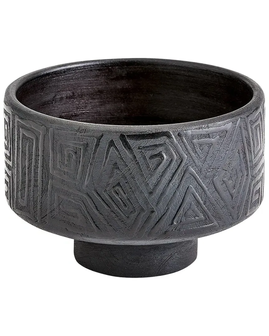 Amazonas Decorative Bowl - Black, Ceramic