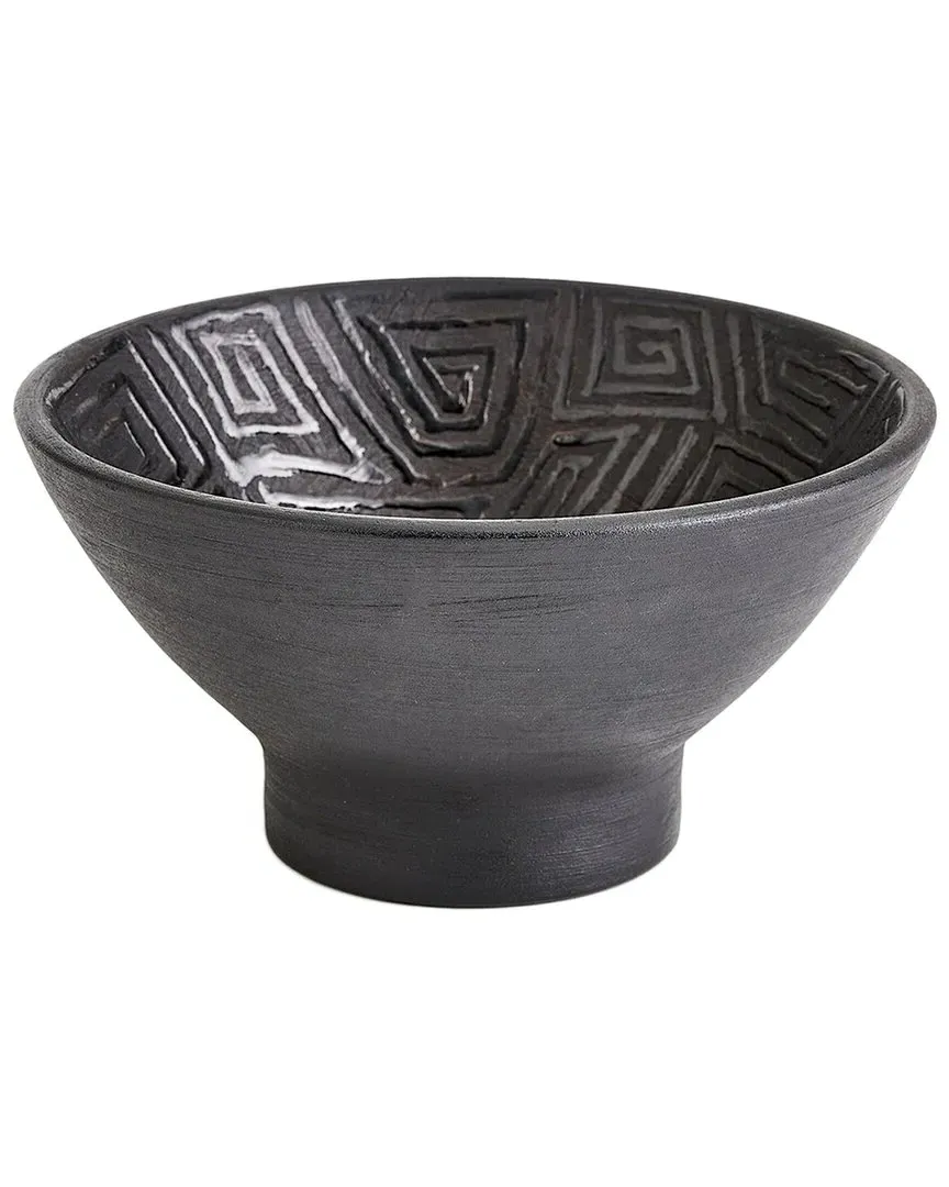 Amazonas Decorative Bowl - Black, Ceramic image