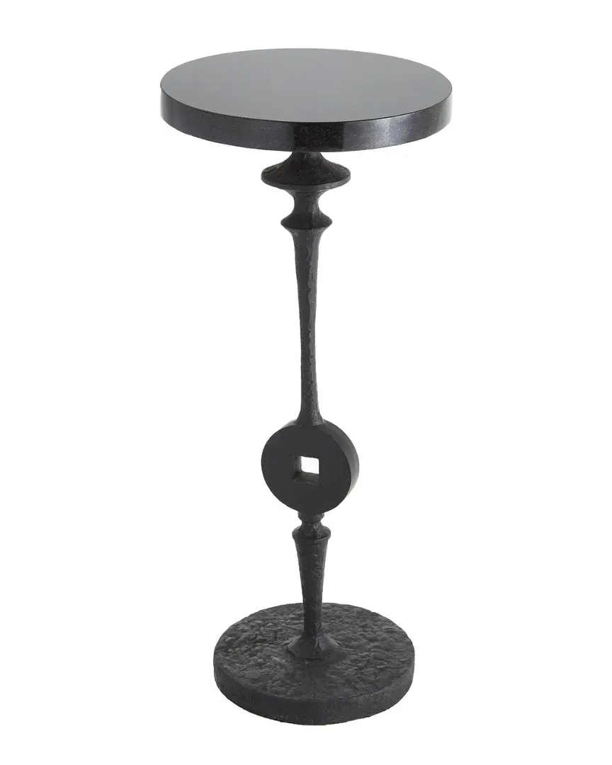 Artisan Square Peg Accent Table - Iron image