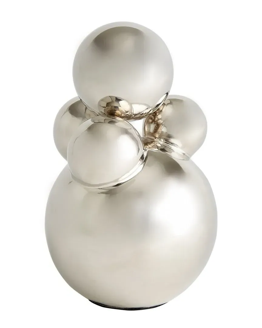 Decorative Bubble Orb Holder - Nickel image
