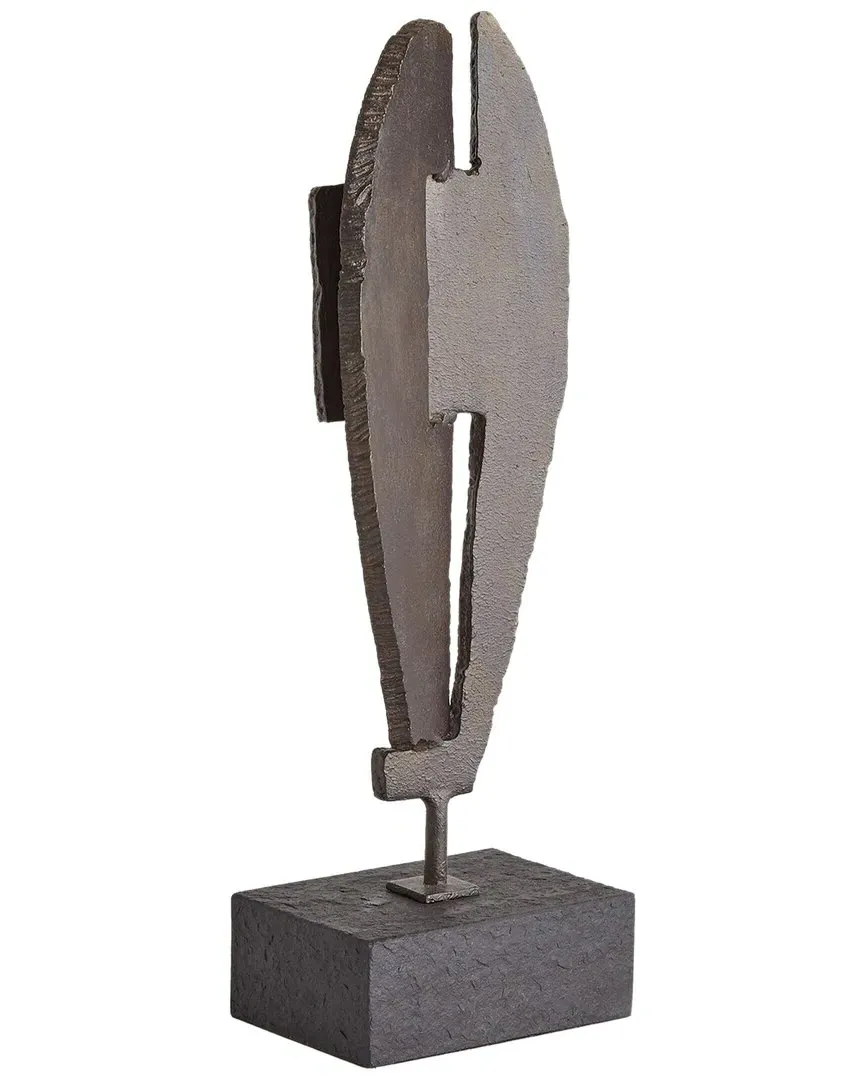 Iron Angel Sculpture - Bronze Verde, Cast Iron