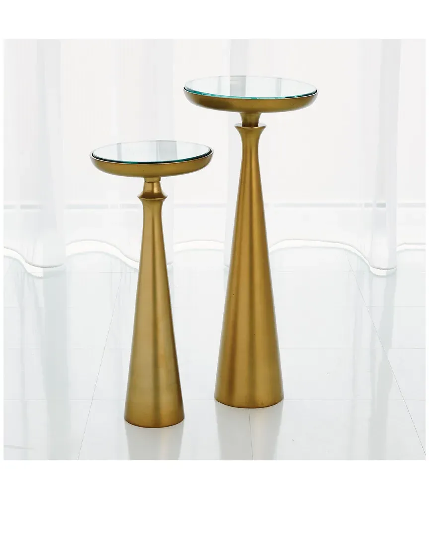 Minaret Accent Table - Brass image
