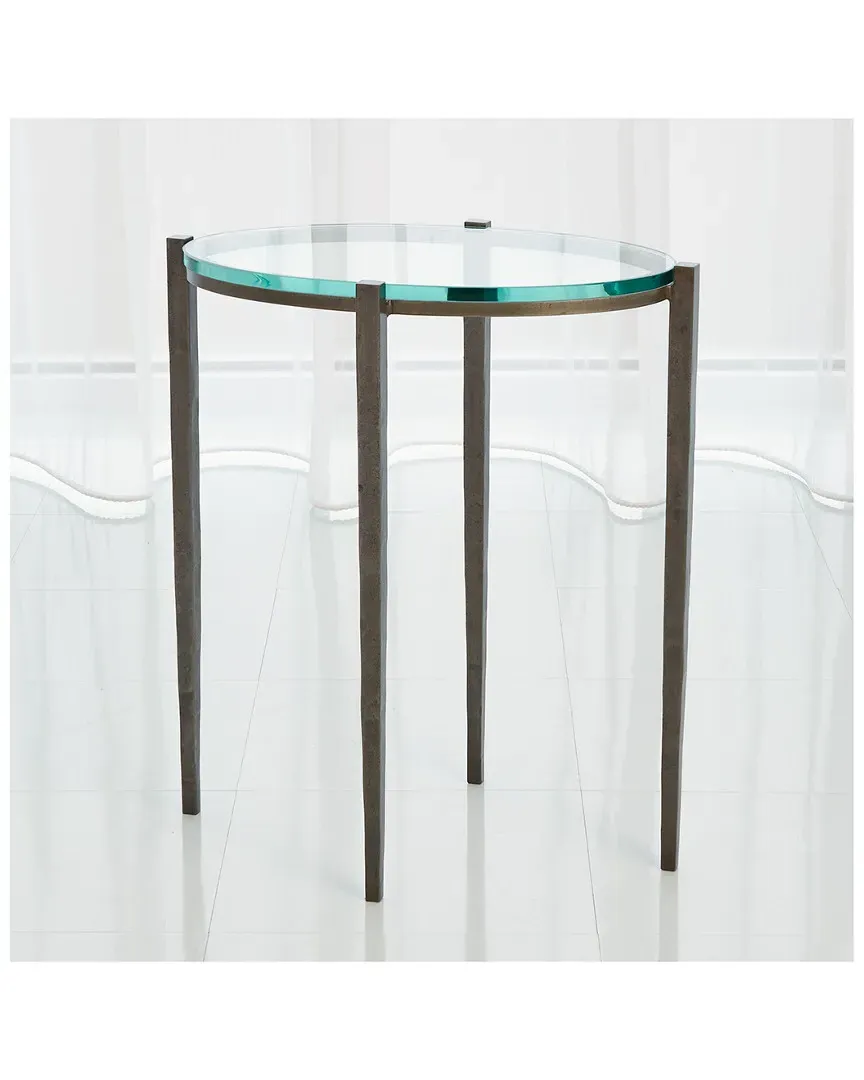 Petite Oval Accent Table - Iron