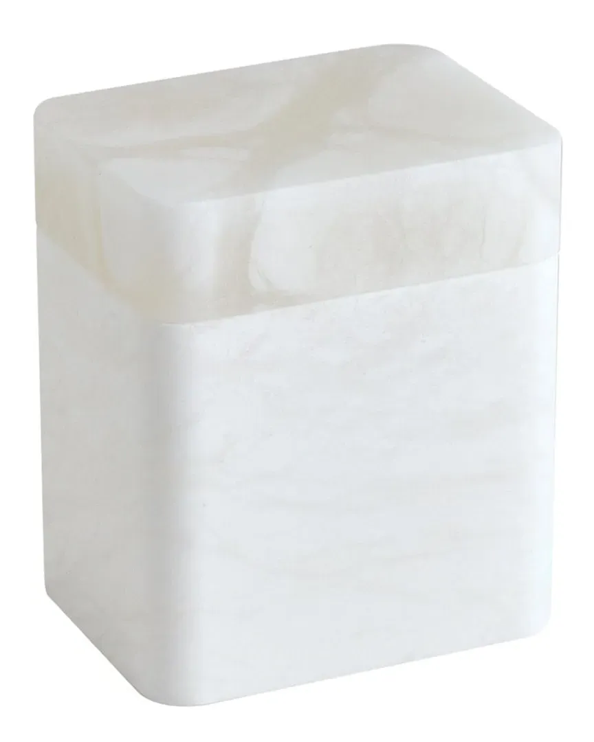 Raggio Rectangular Storage Box - White, Alabaster image