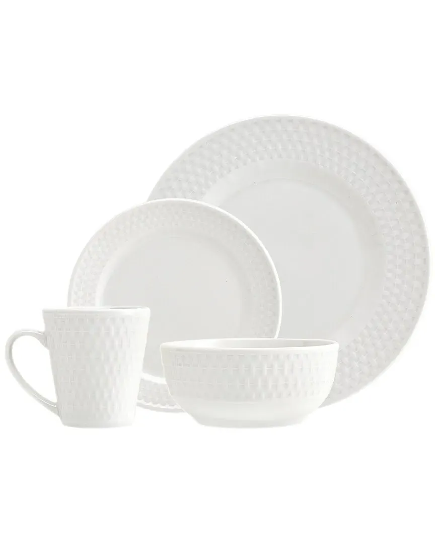 Avea 16pc Dinnerware Set - White, Porcelain image