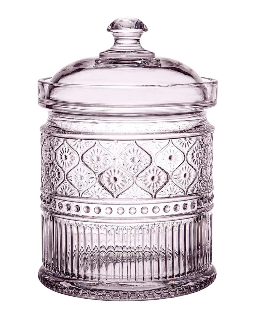 Claro Medium Canister - Pink, Crystal image