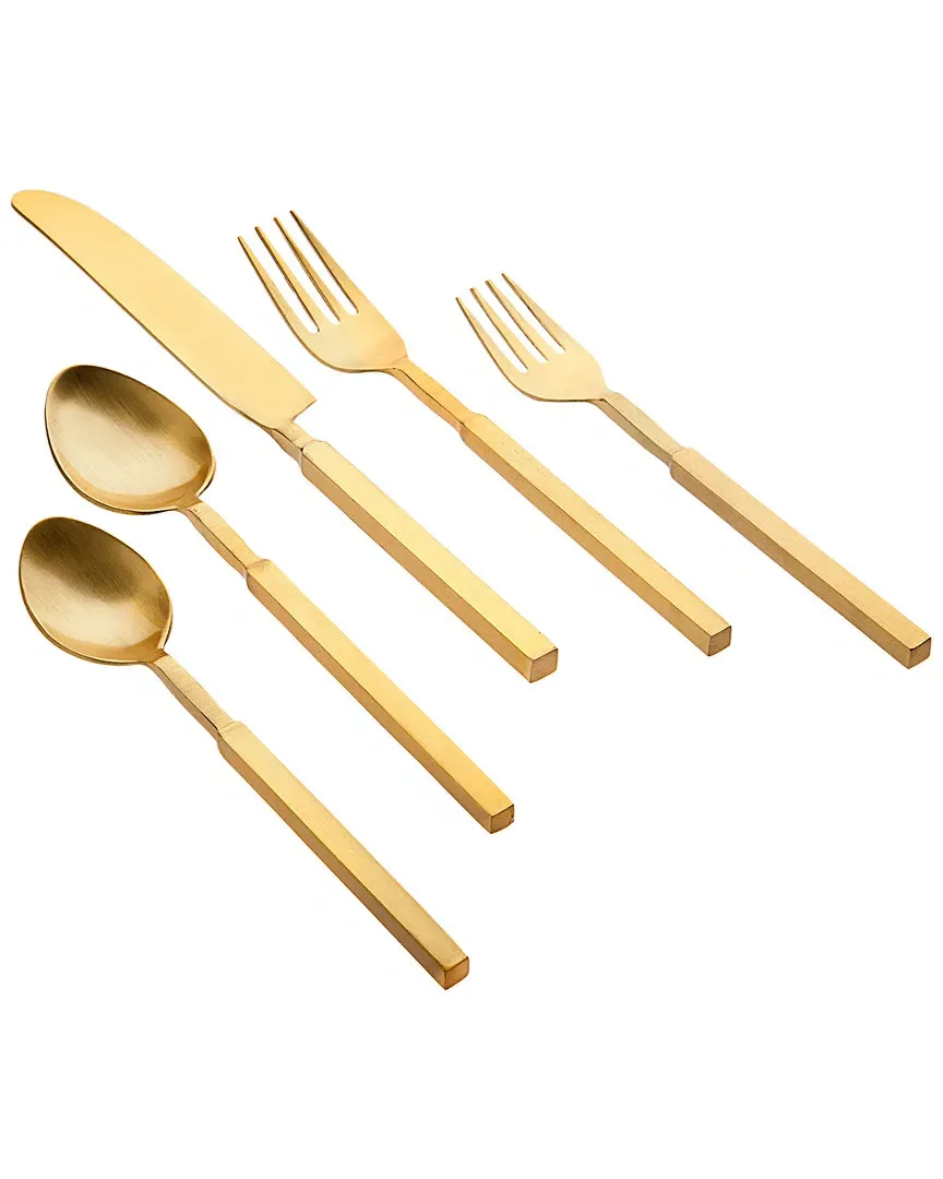 Cubit 20-Piece Matte Flatware Set image