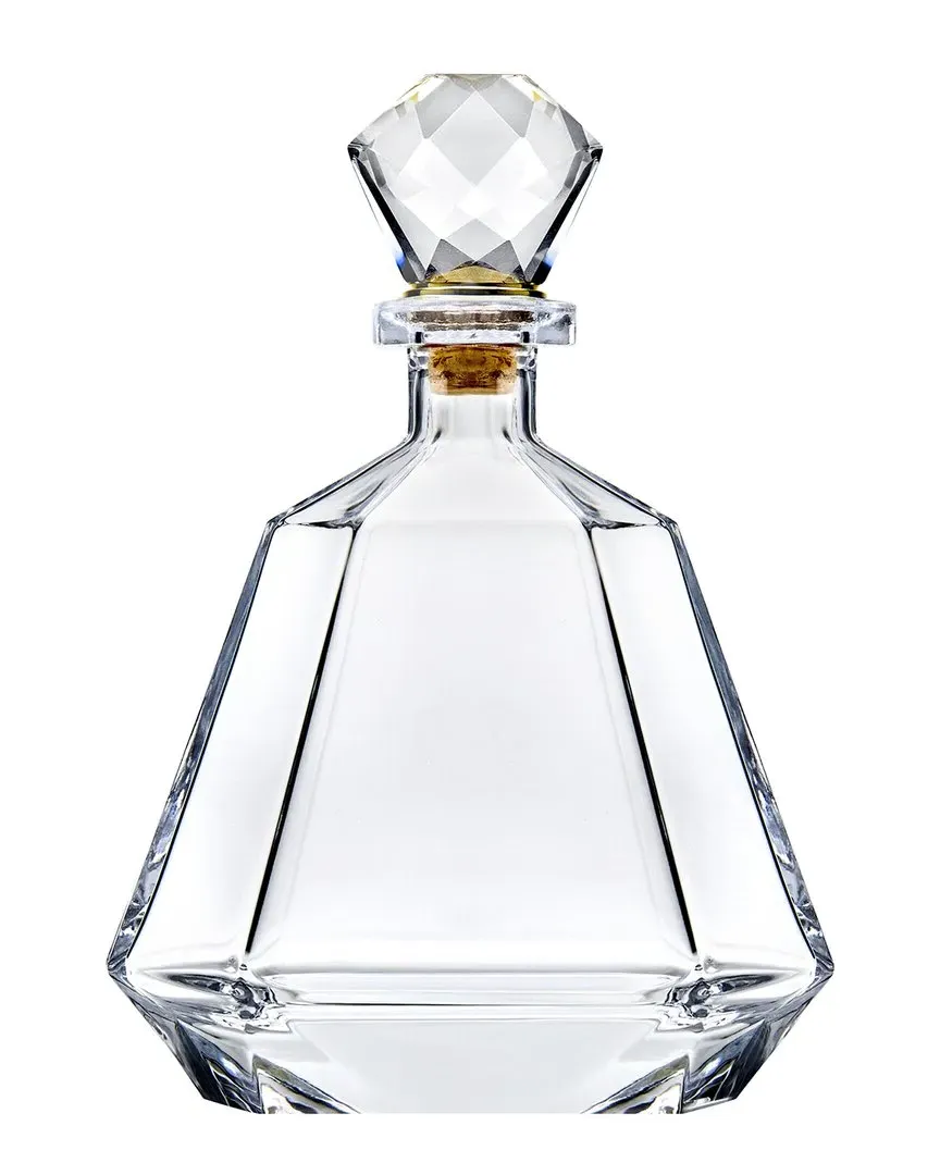 Divina Whiskey Decanter - Clear, Crystal image