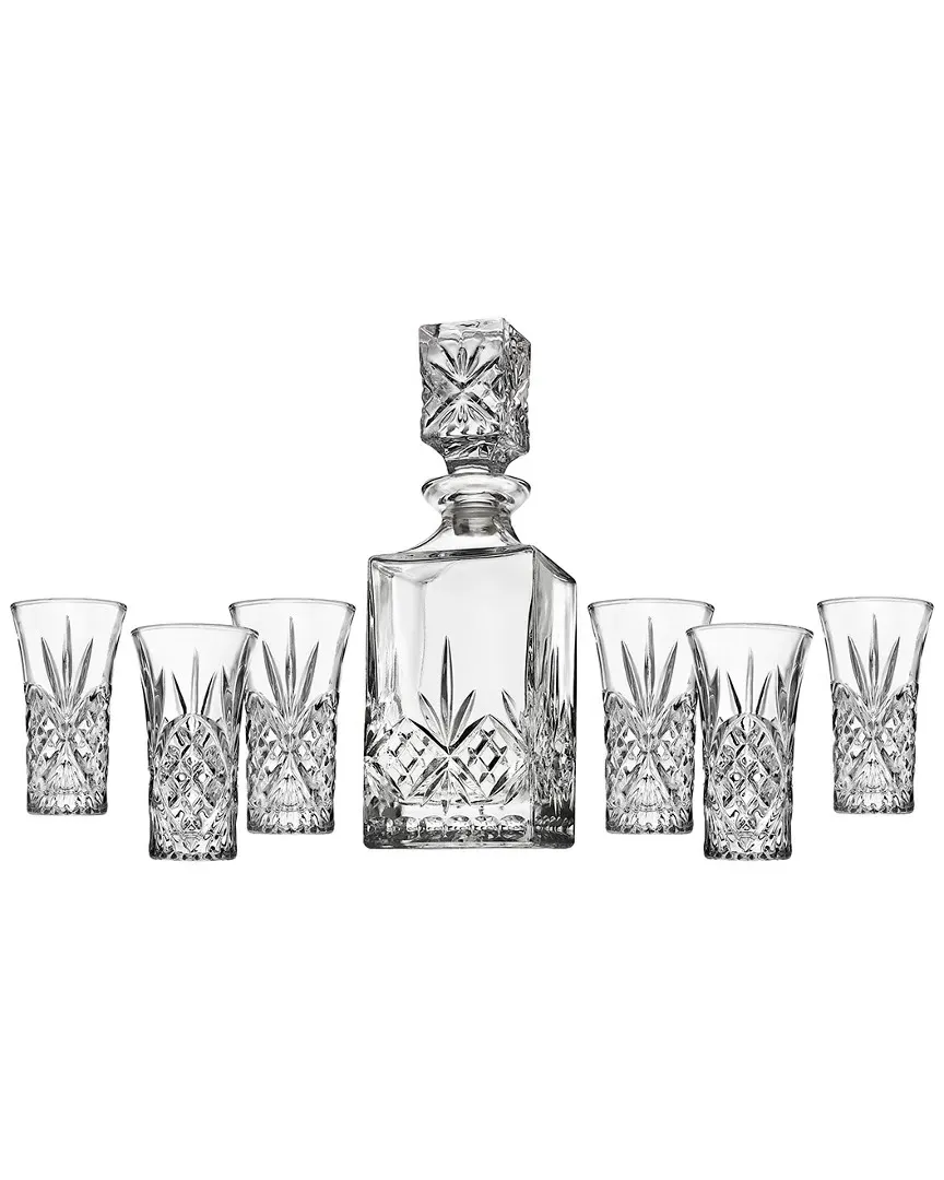 Dublin 7pc Spirits Set - Clear, Crystal image