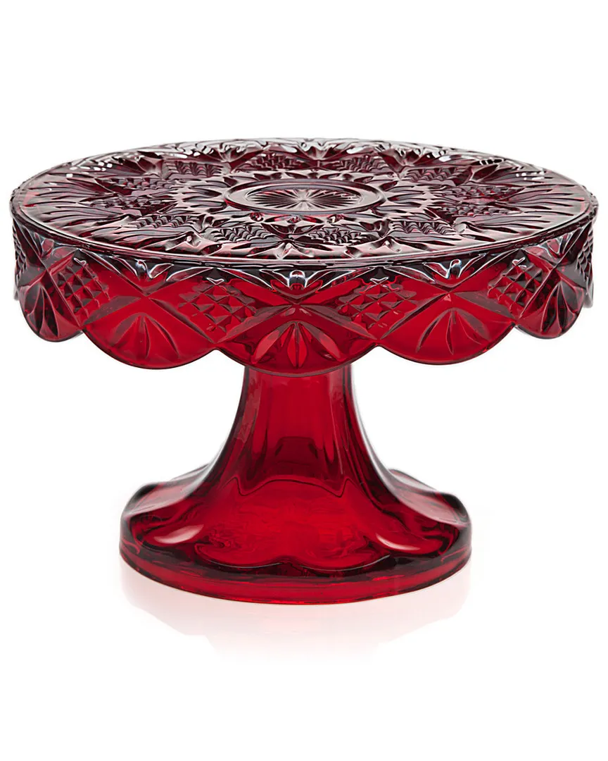 Dublin 8in Footed Cake Plate - Crystal image