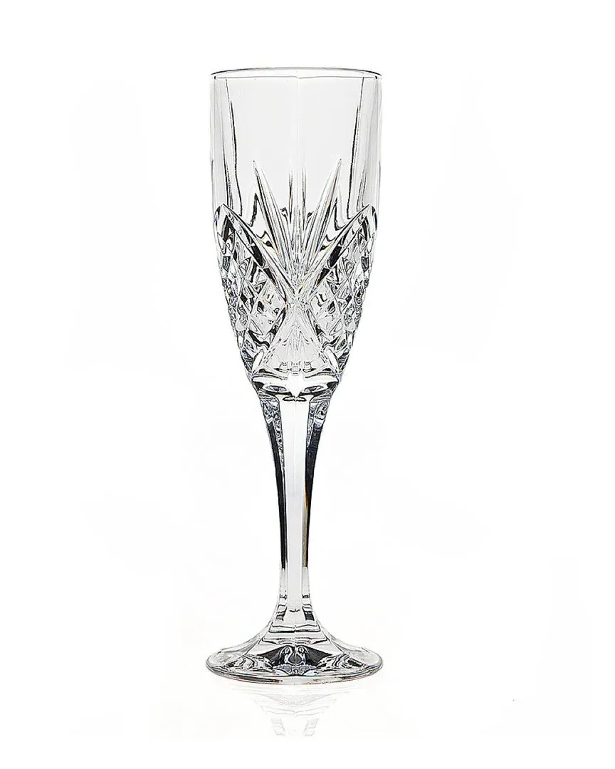 Dublin Set of 4 Flutes - Crystal