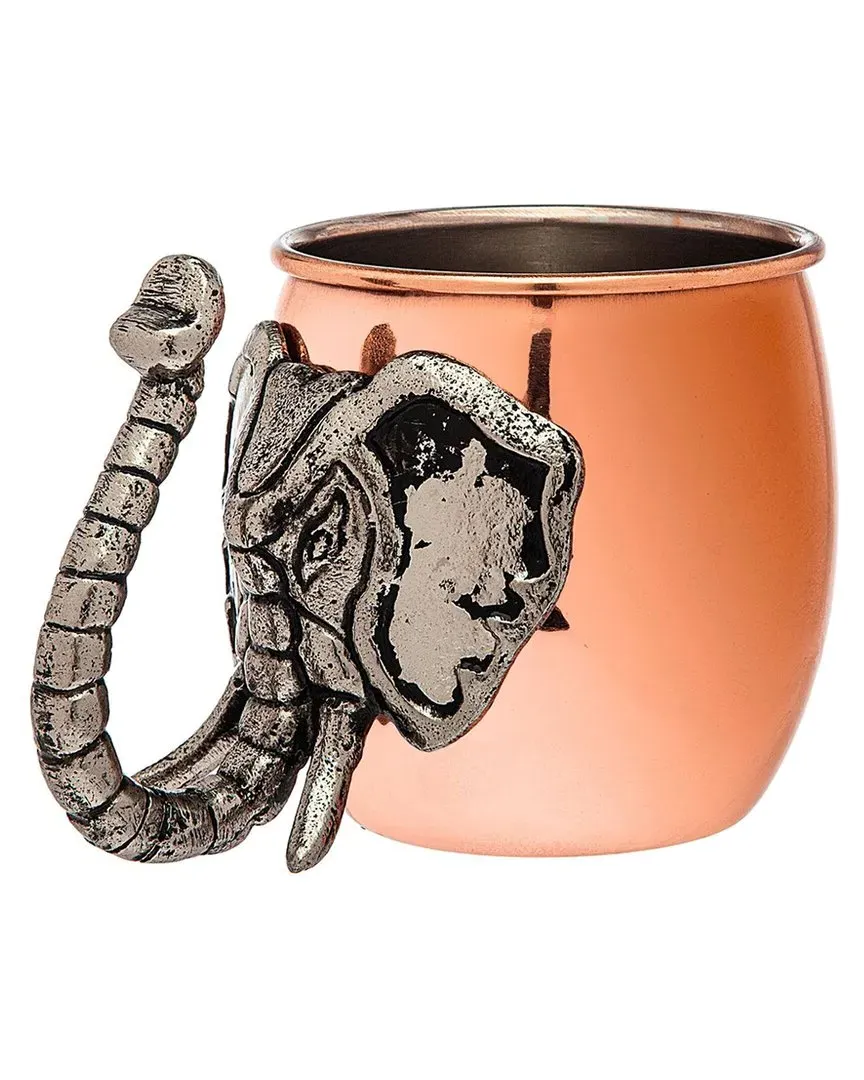 Elephant Moscow Mule Mug - Copper image