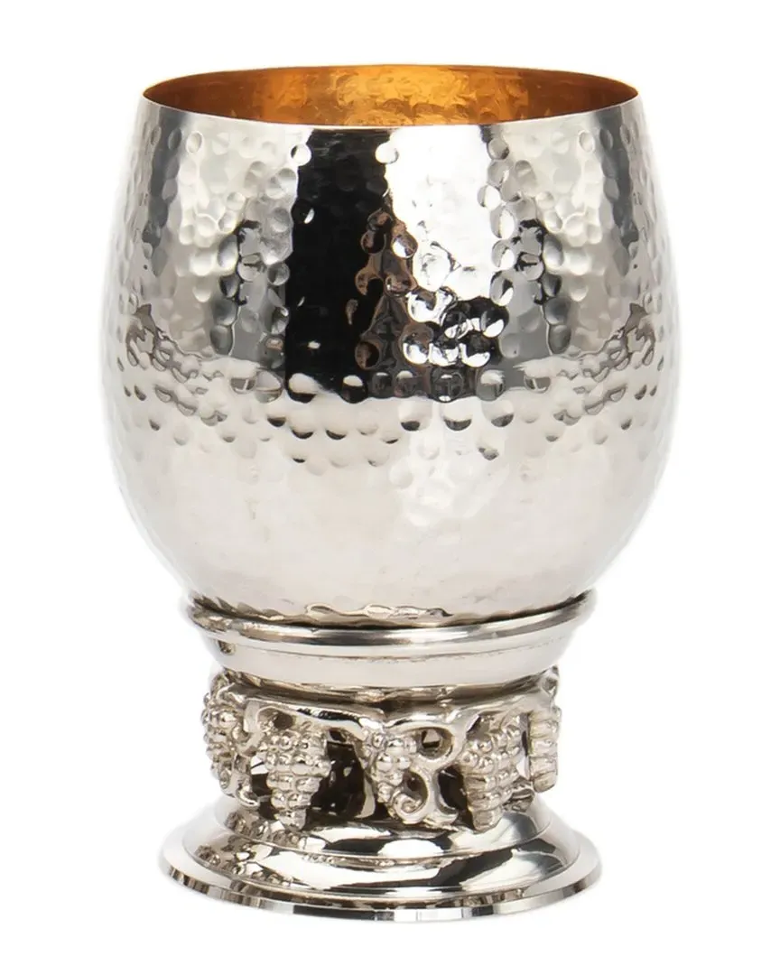 Grape Hammered Cup - Silver, Stainless Steel image