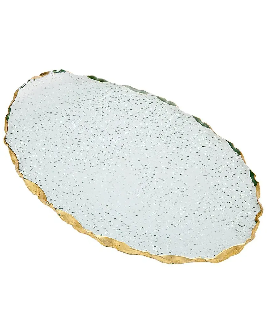 Harper Oval Tray - Gold image