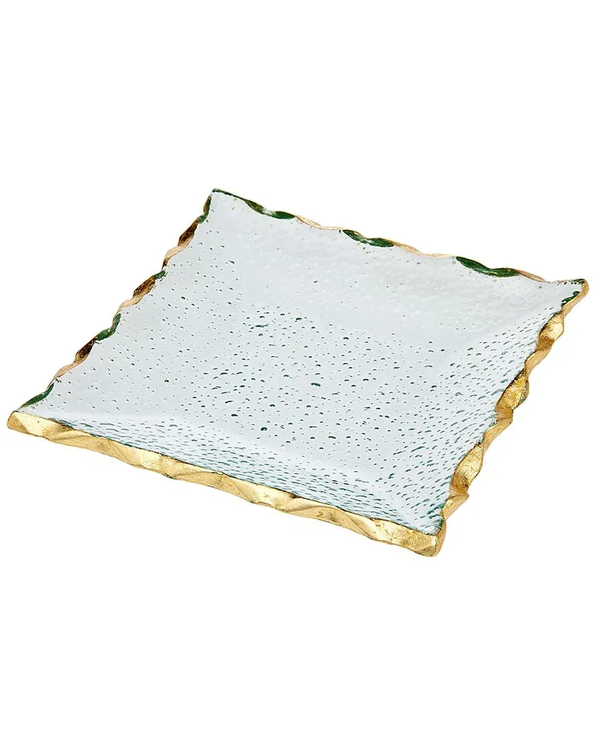 Harper Square Dessert Plates Set of 4 - Clear, Crystal image