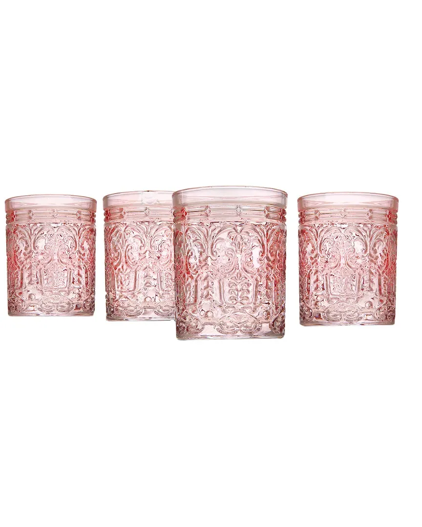 Jax Set of 4 Glasses - Pink