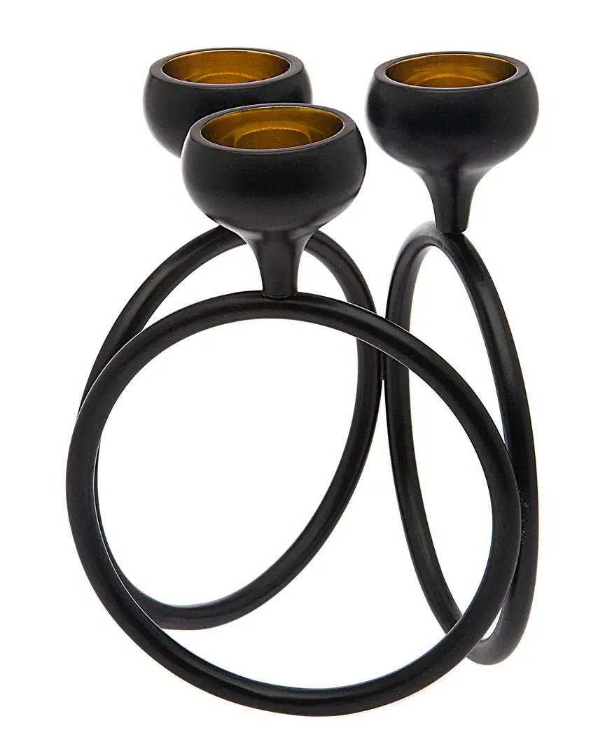 Nero D'Oro Candelabra - Black, Stainless Steel image