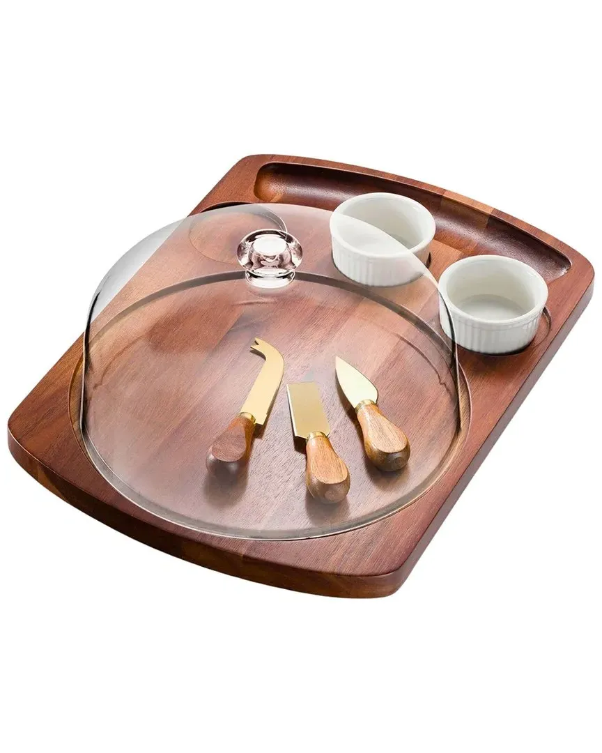 Prairie Farms 7pc Cheese Board Set - Multicolor