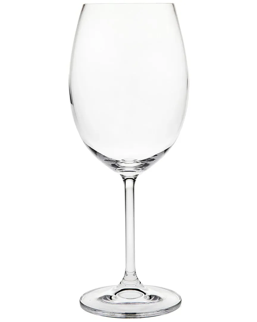 Set of Four Meridian Red Wine Glasses - Crystal image