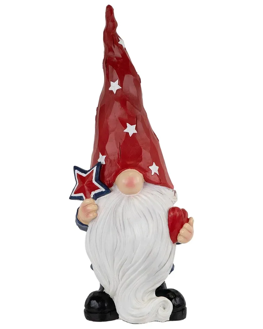 Northlight Patriotic Garden Gnome Statue - Red image