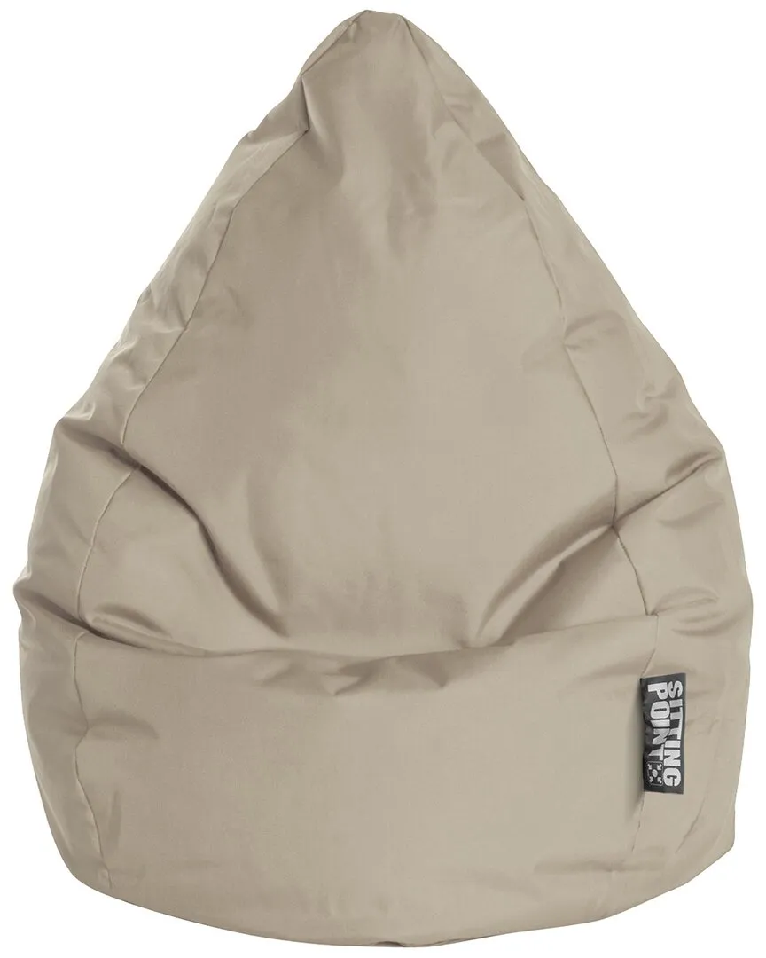 Brava Bean Bag Chair - Khaki, Polyester