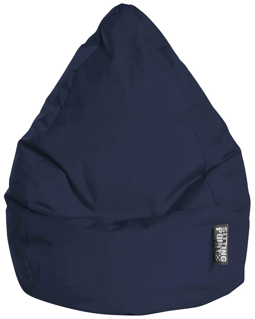 Brava Bean Bag Chair - Navy, Polyester