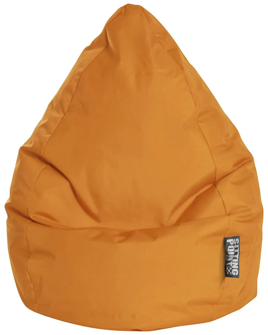 Brava Bean Bag Chair - Orange, Polyester image