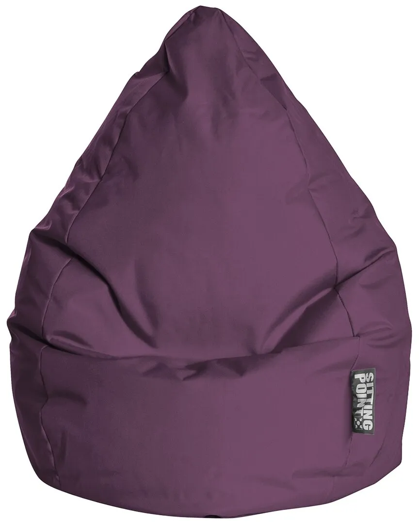 Brava Bean Bag Chair - Purple, Polyester