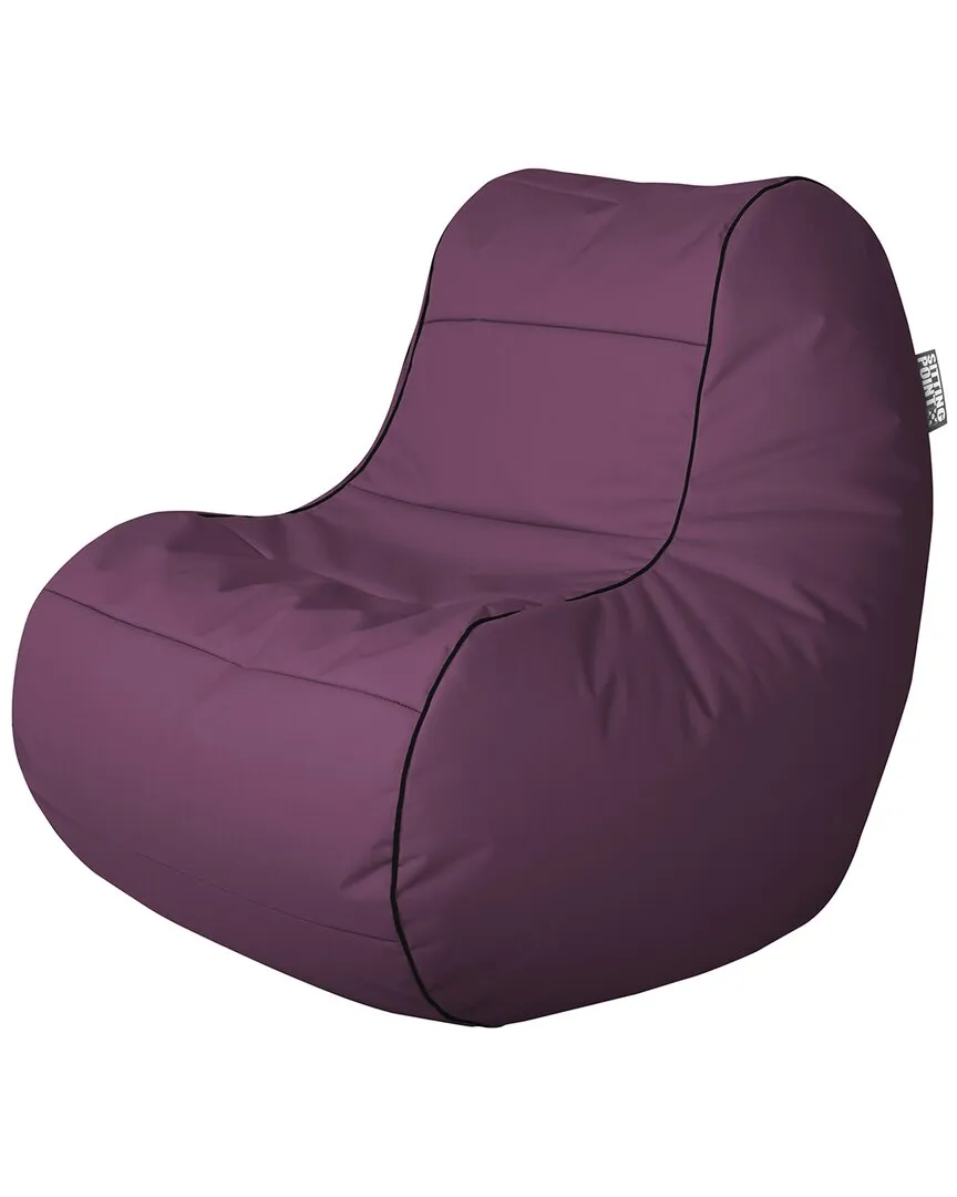 Chillybean Bean Bag Chair - Purple, Oxford Fabric