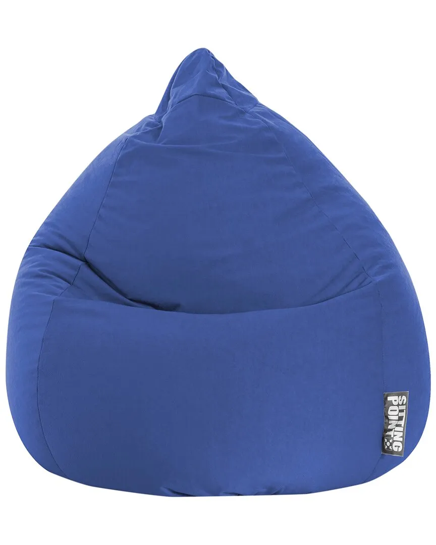 Easy Bean Bag Chair - Blue, Polyester