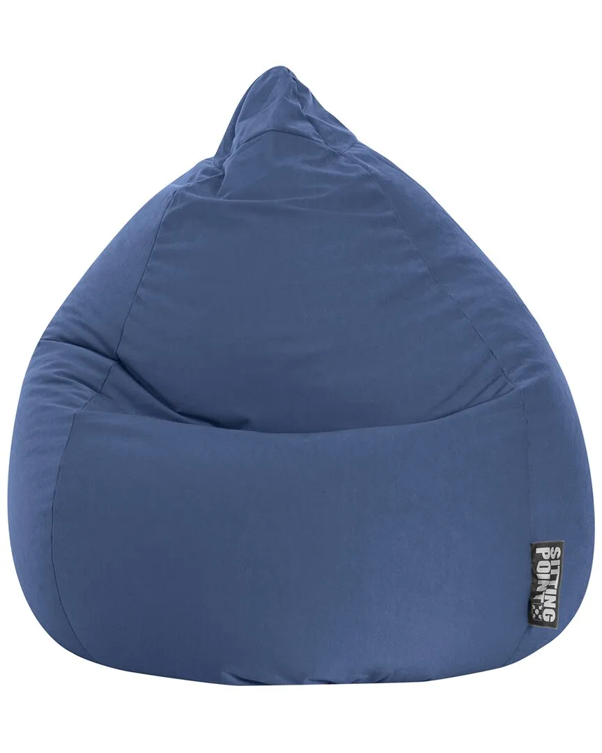Easy Bean Bag Chair - Navy, Polyester