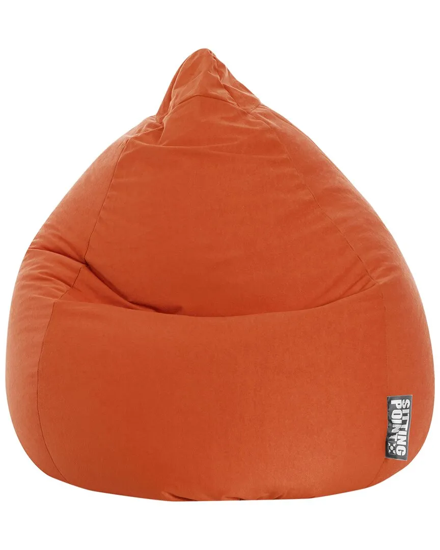 Easy Bean Bag Chair - Orange, Polyester