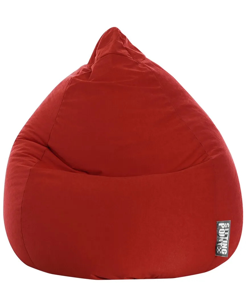 Easy Bean Bag Chair - Red, Polyester