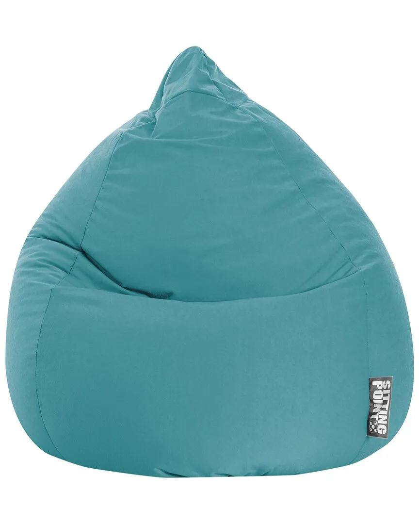 Easy Bean Bag Chair - Turquoise, Polyester