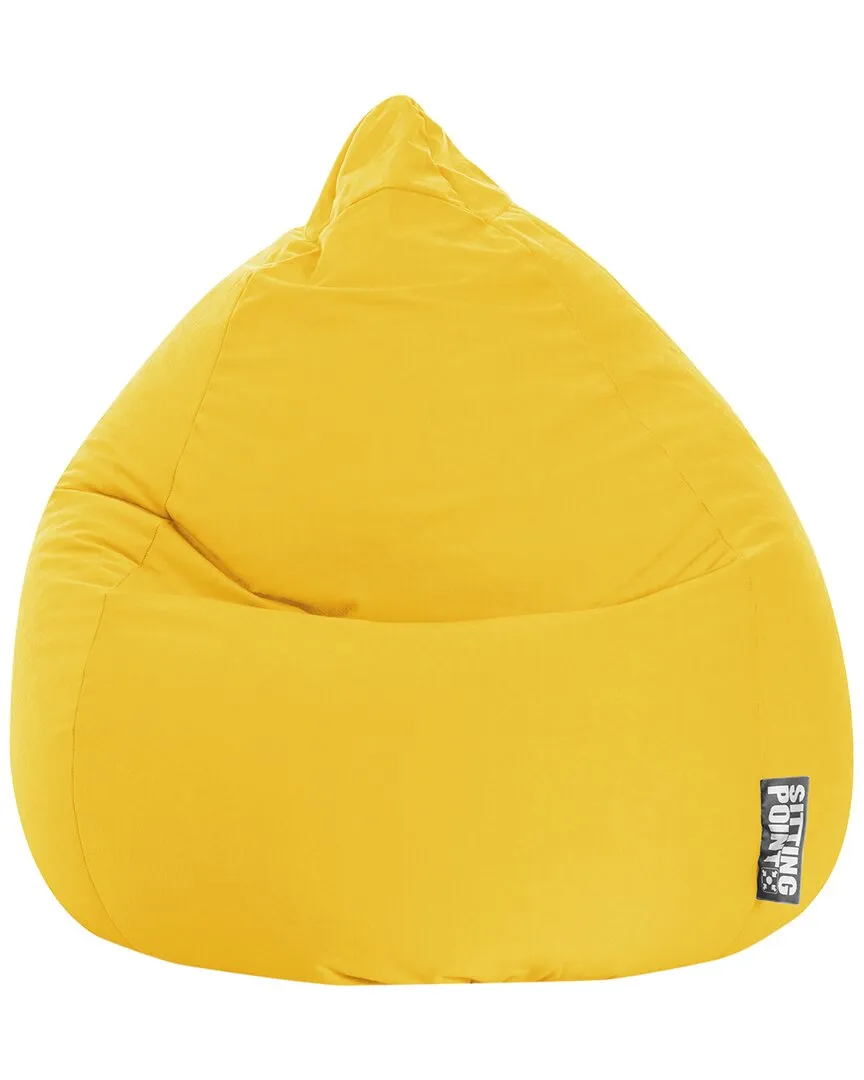 Easy Bean Bag Chair - Yellow, Polyester