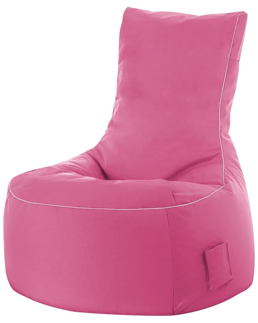 Swing Brava Bean Bag Chair - Pink, Oxford Fabric
