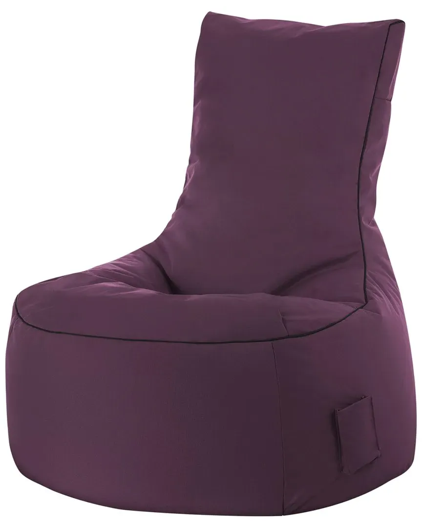 Swing Brava Bean Bag Chair - Purple, Oxford Fabric