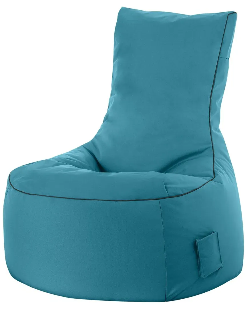 Swing Brava Bean Bag Chair - Turquoise, Oxford Fabric