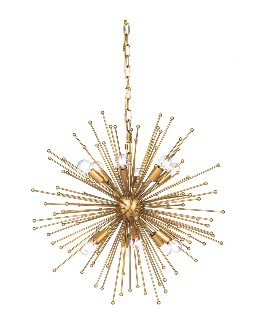 Archer Small Starburst Chandelier - Gold image