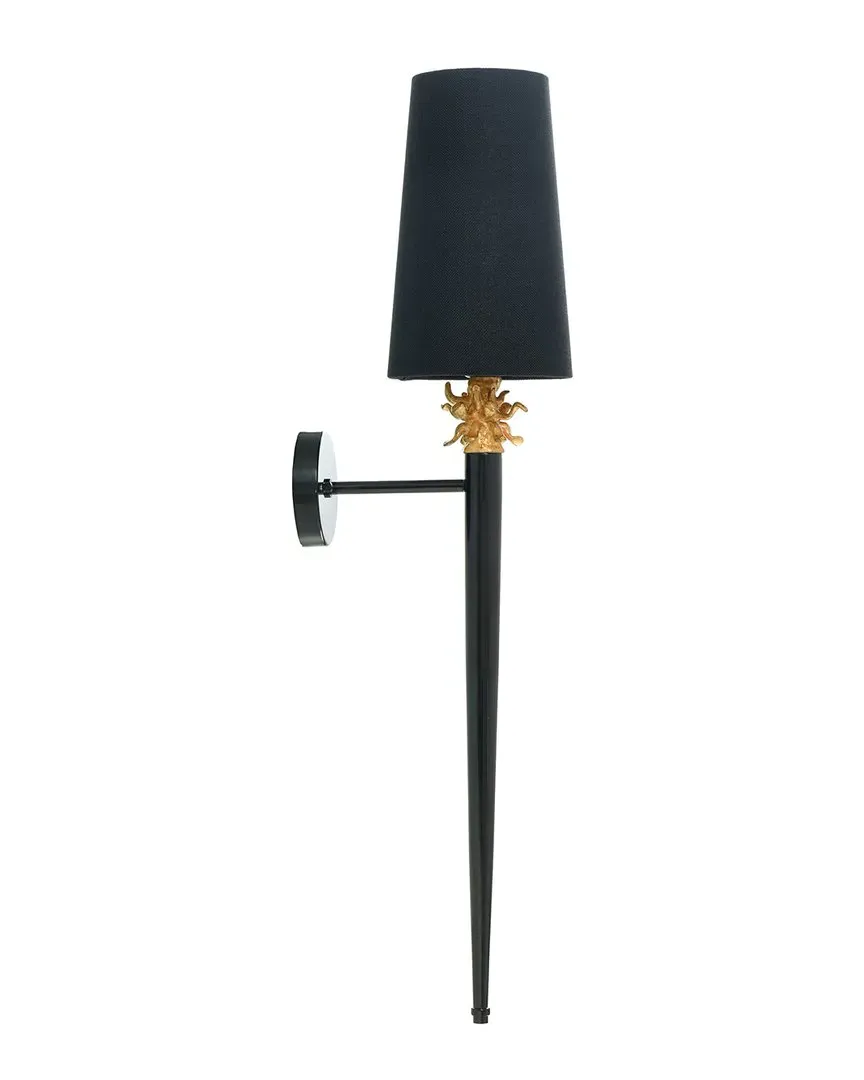Bacca Wall Sconce - Black, Metal image