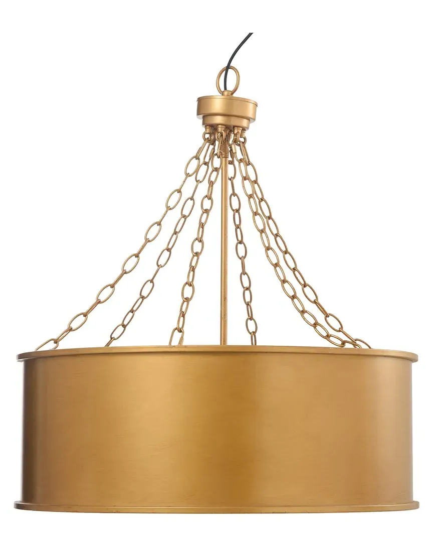 Beil Drum Chandelier - Gold, Brass image